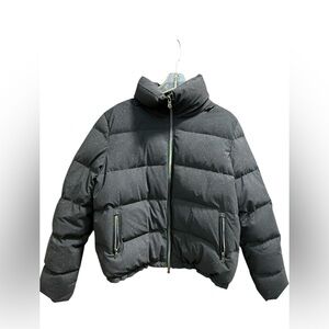 NWOT! ANATOMIE Erika Glitter Puffer in Black